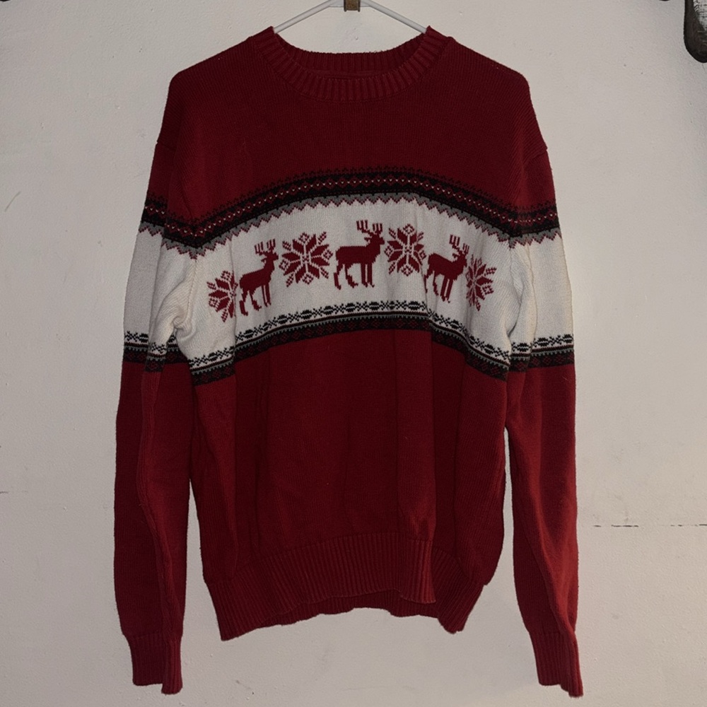 St. John’s Bay Men’s Christmas Holiday Sweater XL - Picture 2 of 5
